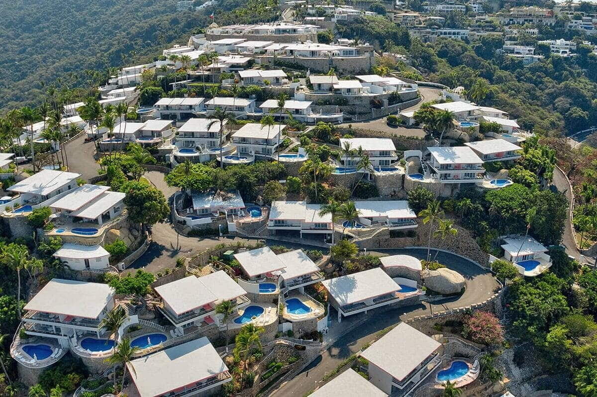Las Brisas Acapulco vista aérea