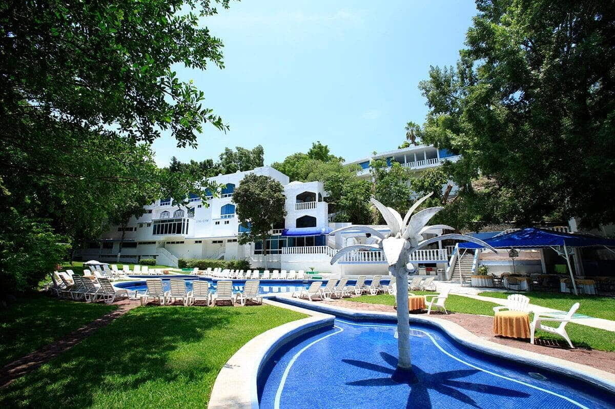 Villa Béjar Tequesquitengo vista alberca