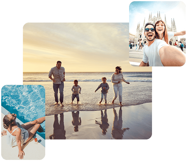 Collage vacaciones